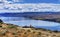 Tourists Overlook Wanapum Lake Colombia River Wild Horses Monument Washington