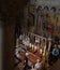 The tourists and palmers on Holy Sepulchre Church.Jerusalem,Israel