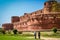 Tourists at the Red Fort