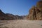 Tourists ride ATV through the picturesque places of Dahab, South Sinai Governorate, Egypt