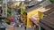 Tourists ride cyclo on the old town of Hoi An in Vietnam