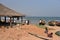 Tourists At Rushikonda Beach in Visakhapatnam