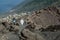 Tourists at San Antonio Volcano, La Palma, Canary Islands