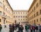 Tourists in Siena, italy