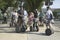 Tourists sightseeing on a Segway tour of Washington