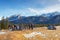 Tourists strolling on a sunny day in Tatra Mountains, Poland