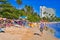 Tourists surfeurs Weligama Beach Sri Lanka Ceylon
