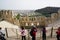 Tourists taking photograph of Odeon of Herodes Atticus ,Greece