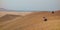 tourists taking photos of the landscape in \'Paracas National Reserve\'