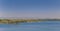 Tourists taking a tour on the lake in La Albufera National Park