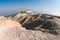 Tourists on the top of Mount Sodom.