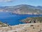 Tourists on top of the volcano of the Aeolian island Vulcano, Sicily