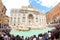 Tourists at Trevi Fountain, Rome, Italy