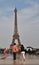 Tourists on Trocadero