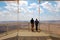 Tourists Viewing Canyon, Israel