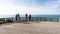 Tourists on viewpoint on Cap Gris-Nez