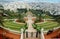 Tourists visit famous Bahai shrine,Haifa,israel