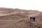 Tourists Visit the Great Sand Dunes