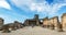 Tourists visit the ruins of Pompeii, Italy