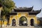 Tourists visit to the Hanshan Si temple in Suzhou, China
