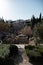 Tourists visiting ancient ruins, city of Jerusalem Israel