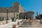 Tourists visiting the Badiali castle in the island of San Nicola