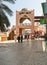Tourists visiting center of Mutrah in province of Muscat, Oman