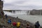 Tourists visiting Godafoss Waterfall, Iceland