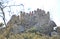 Tourists visiting Moorish Castle, Sintra, Portugal, Europe