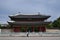 Tourists visiting Seoul Eastern Palace Changdeokgung, a UNESCO