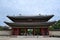 Tourists visiting Seoul Eastern Palace Changdeokgung, a UNESCO