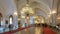 Tourists visiting Talar-e Salam or Reception Hall of Golestan palace, Tehran, Iran