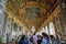 Tourists visiting Versailles Palace