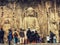 Tourists and Visitors Visiting Longmen Grottoes in Luoyang, Chin