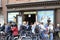 Tourists Wait to Rent Bikes NYC