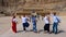Tourists Walk like an Egyptian at Mortuary Temple of Hatshepsut Valley of the Kings