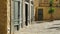 Tourists walking in ancient street of Naples, sightseeing and tourism, travel