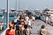 Tourists Walking in Bali Hai Pier near Pattaya Beach, the Route