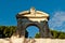 Tourists walking near Constantine\'s arc in Rome