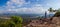 Tourists watch the atmosphere, sky and clouds above the Mekong mountain at Pha Chanadai. Thailand