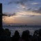 Tourists watching another beautiful Key West sunset