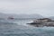 Tourists watching seal at Duiker Island near Cape Town,South Afr