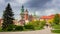 Tourists in Wawel Royal Castle. Time Lapse 4K