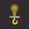 Tow truck icon