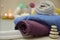 Towels wellnes spa soap relax