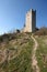 Tower of abandoned medieval town Dvigrad