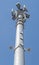 Tower with aerials of cellular