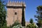 Tower of Alarcon Castle in Spain