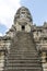 Tower of Angkor Wat with the steep stairways