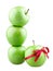 Tower of apples and apple gift